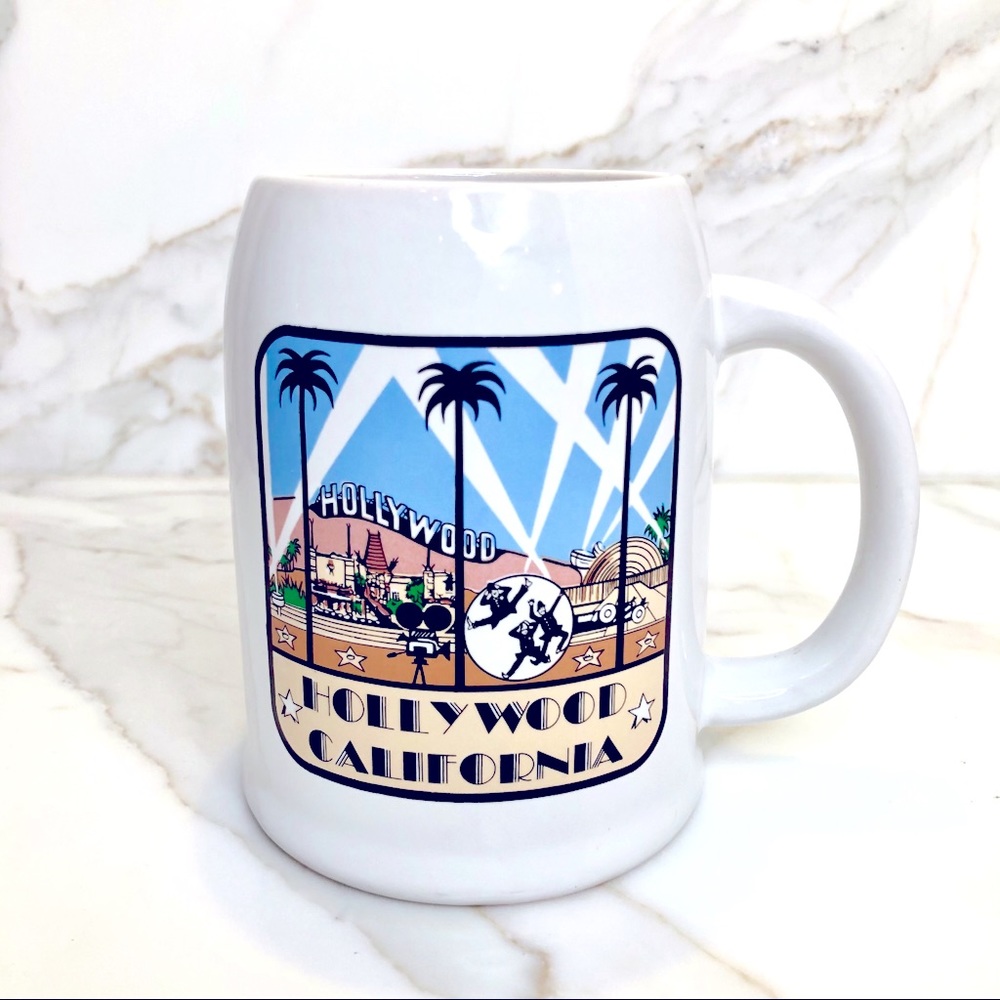 COPY - Vintage Universal Studios Hollywood California Mug 1989